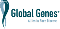 Logo for Global Genes, a rare disease patient advocacy organization