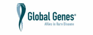 Logo for Global Genes, a rare disease patient advocacy organization