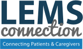 Logo for LEMS Connection, a phone mentoring with fellow LEMS patients